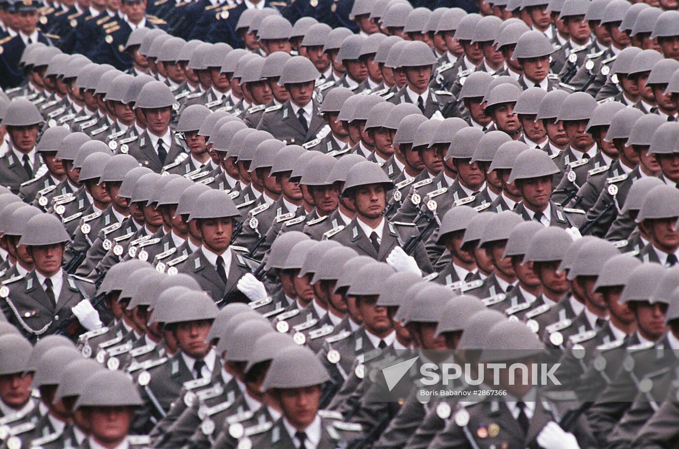 Celebrating GDR's 40th anniversary