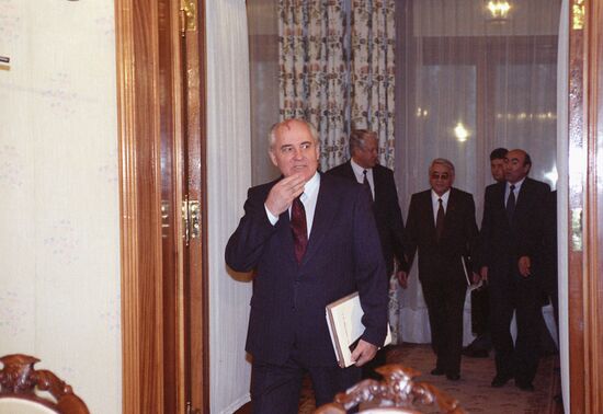 Mikhail Gorbachev in Novo-Ogaryovo