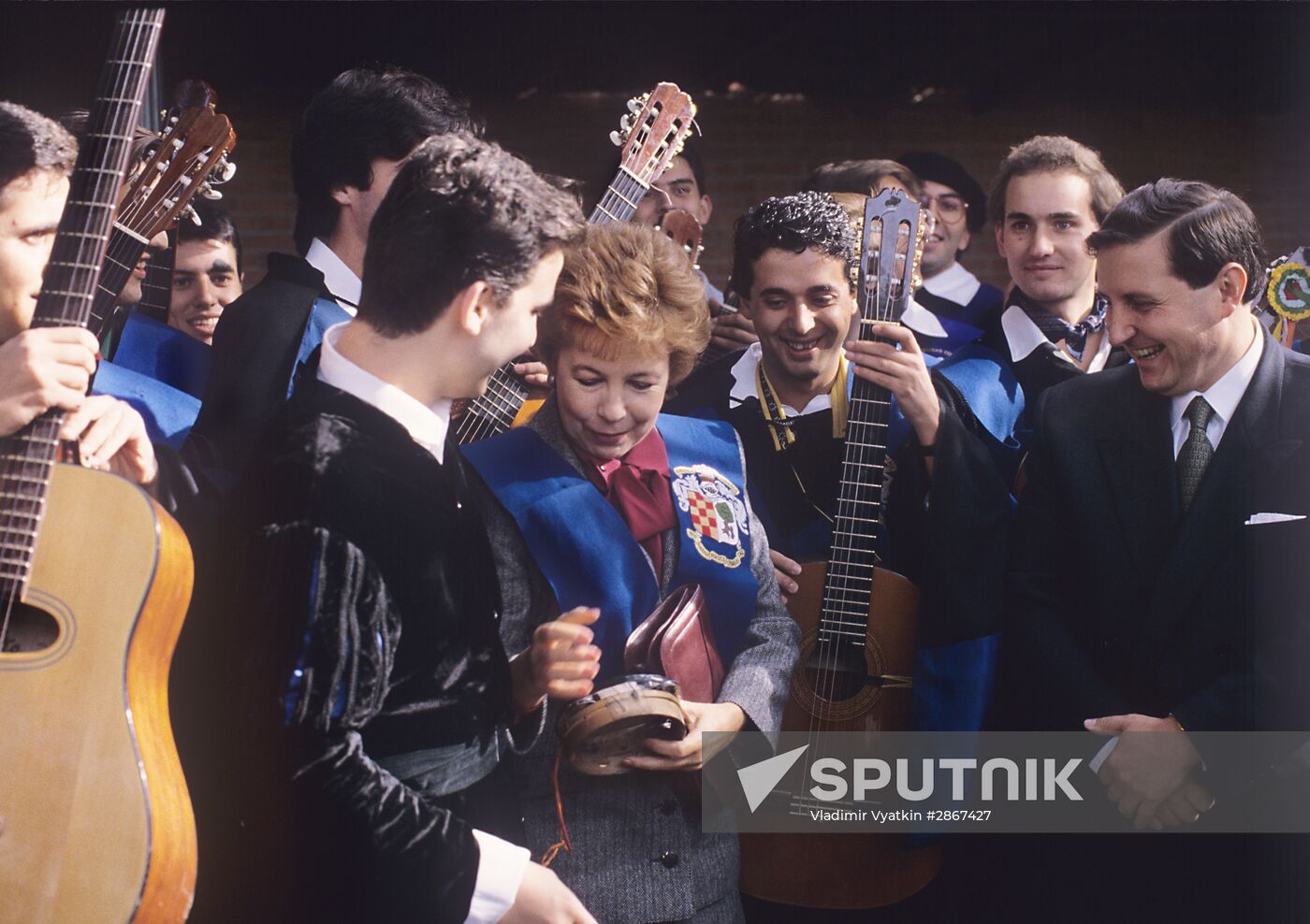 Mikhail Gorbachev's visit to Spain