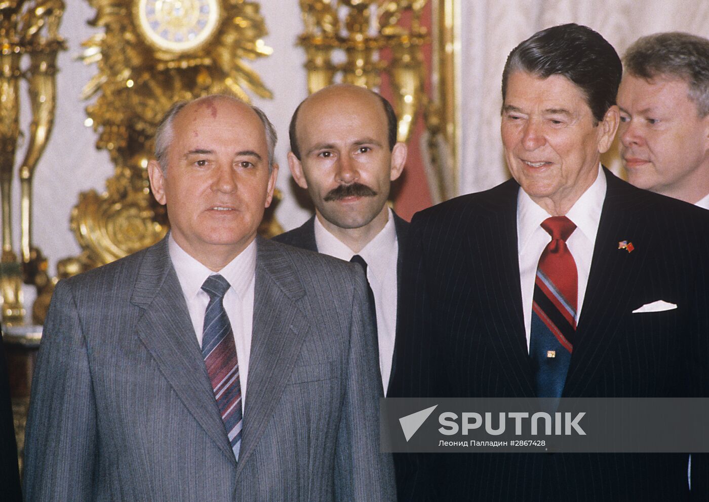 US President Ronald Reagan's viit to USSR