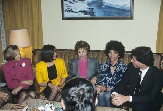 Mikhail Gorbachev's visit to USA