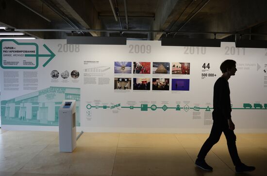 Exhibitions and projects in Garage Museum