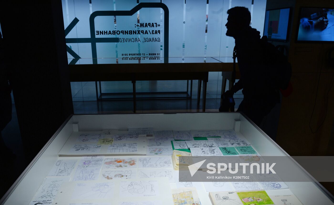 Exhibitions and projects in Garage Museum