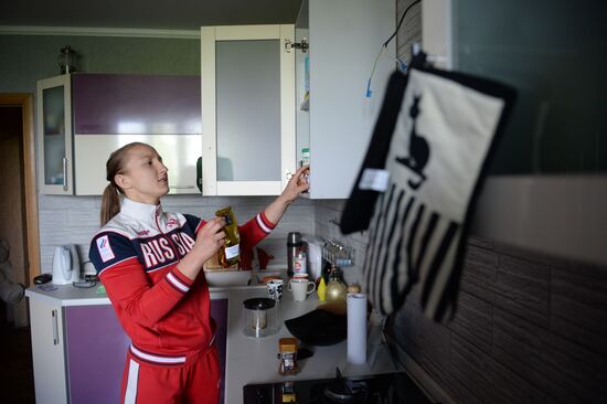 Women's freestyle wrestling national team prepares for the Olympic Games