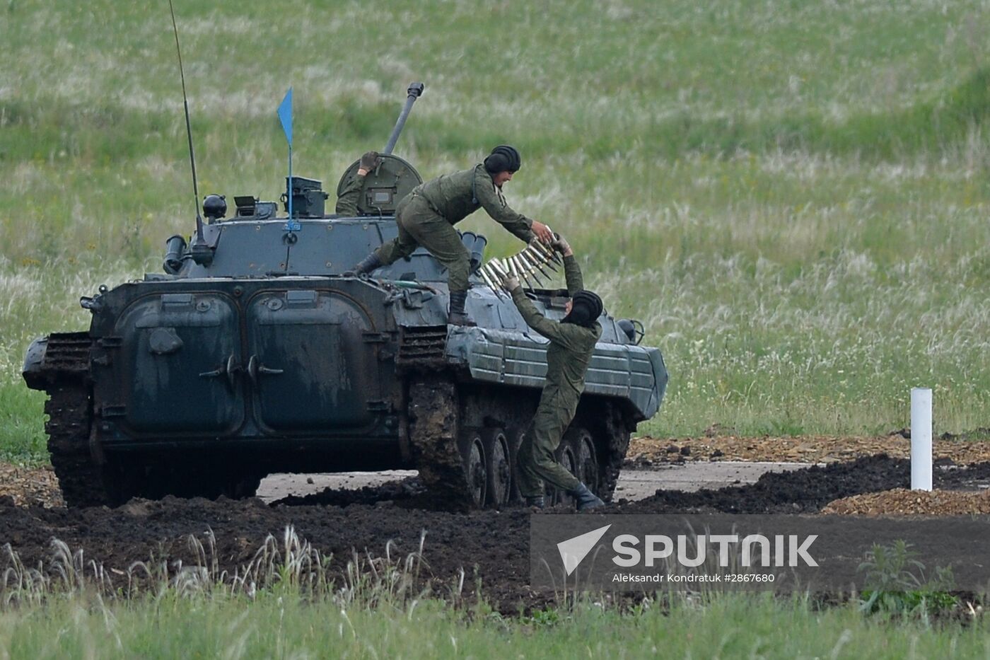 Russian Army's stage of Tank Biathlon and Suvorov Assault competitions