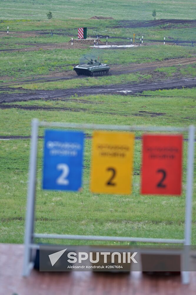 Russian Army's stage of Tank Biathlon and Suvorov Assault competitions