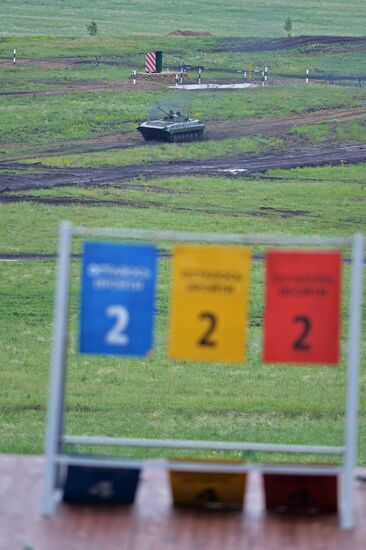 Russian Army's stage of Tank Biathlon and Suvorov Assault competitions