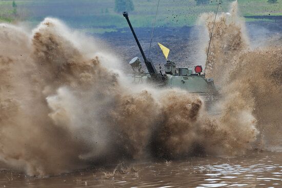 Russian Army's stage of Tank Biathlon and Suvorov Assault competitions