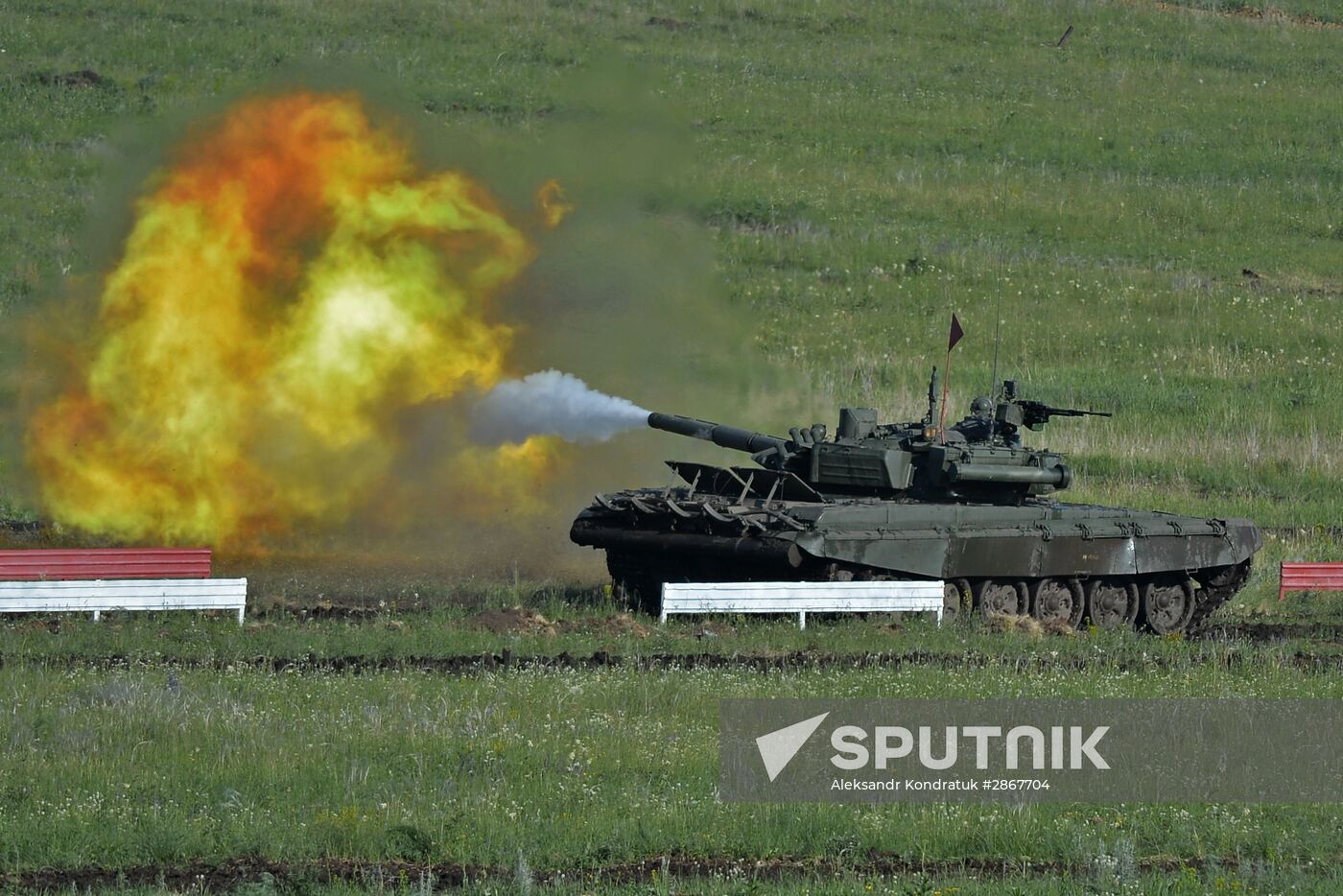 Russian Army's stage of Tank Biathlon and Suvorov Assault competitions