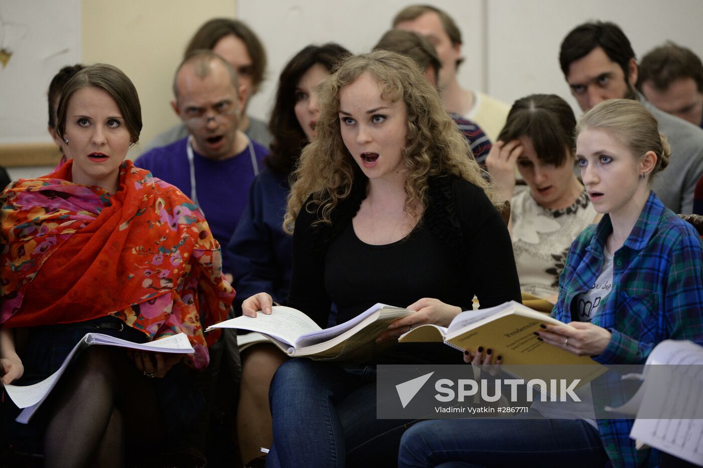 Press conference and presentation of Passion of Luke choir and instrumental composition