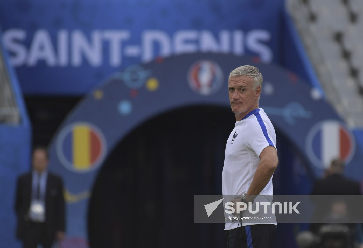 UEFA Euro 2016. French national team holds training session