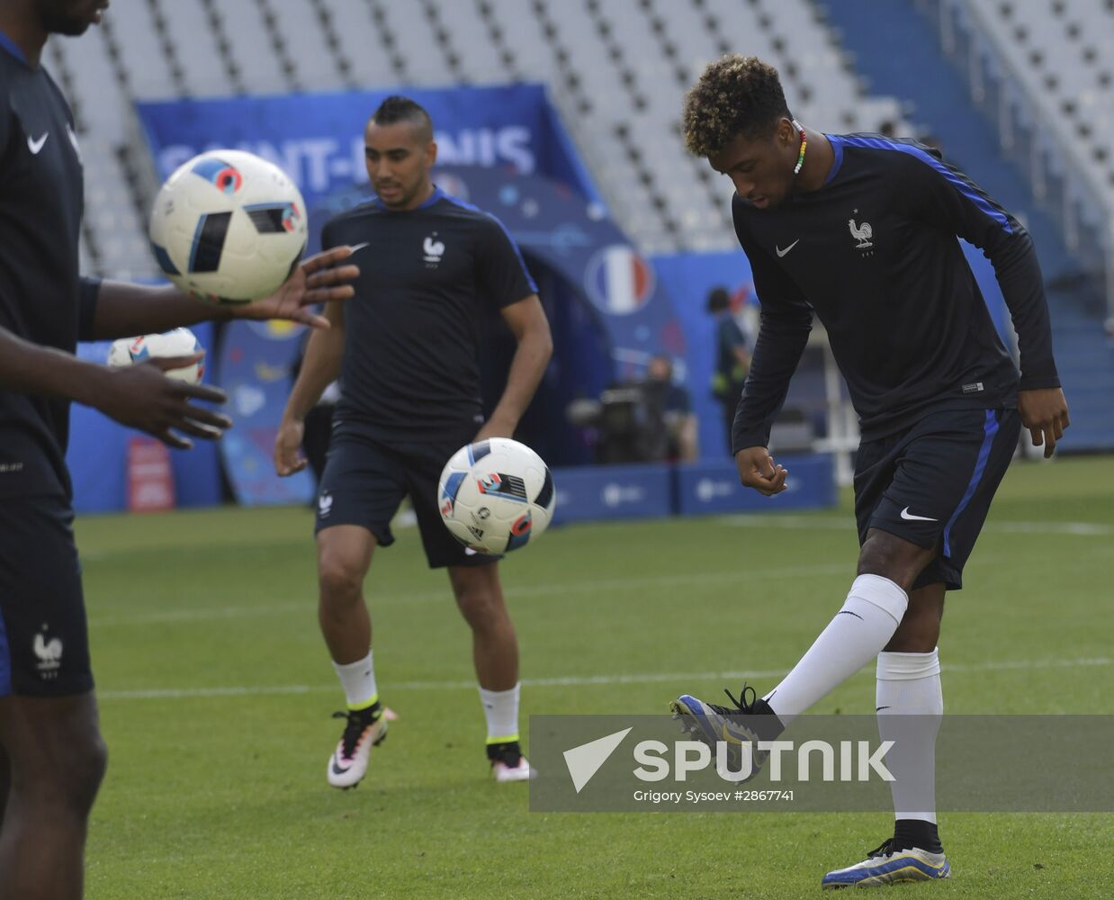 UEFA Euro 2016. French national team holds training session