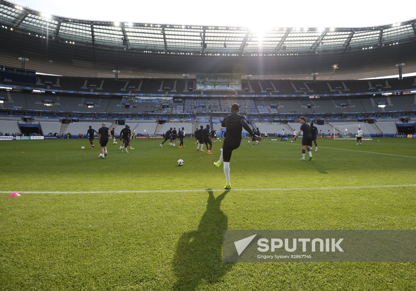 UEFA Euro 2016. French national team holds training session