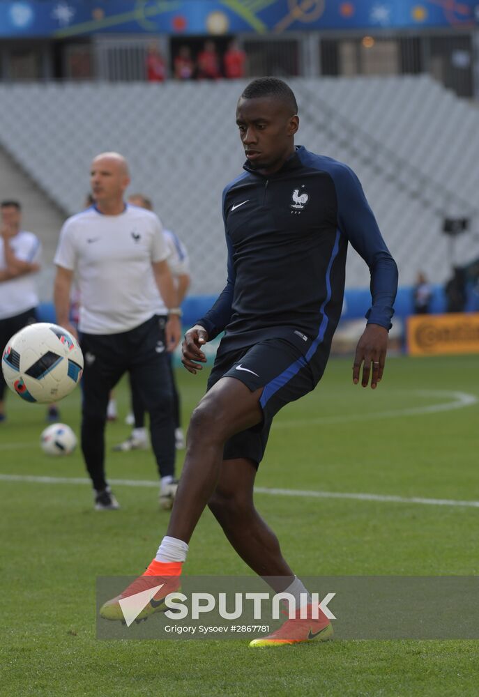 UEFA Euro 2016. French national team holds training session