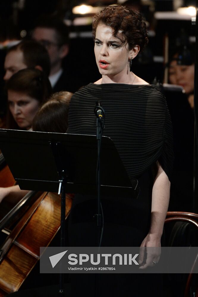 Press conference and premiere of St. Luke Passion choir and orchestra piece
