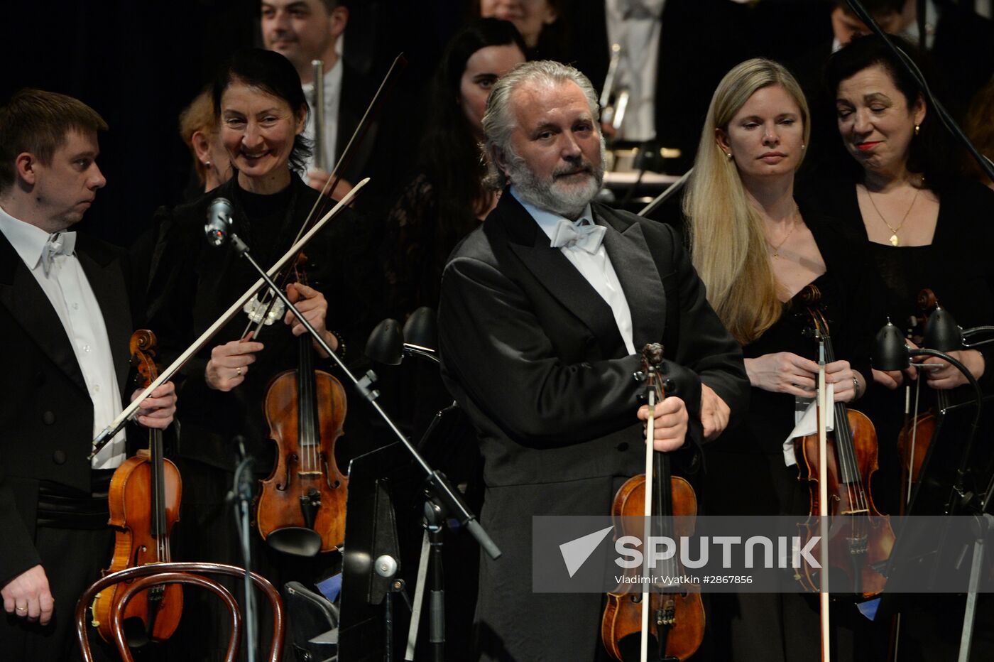 Press conference and presentation of Passion of Luke choir and instrumental composition