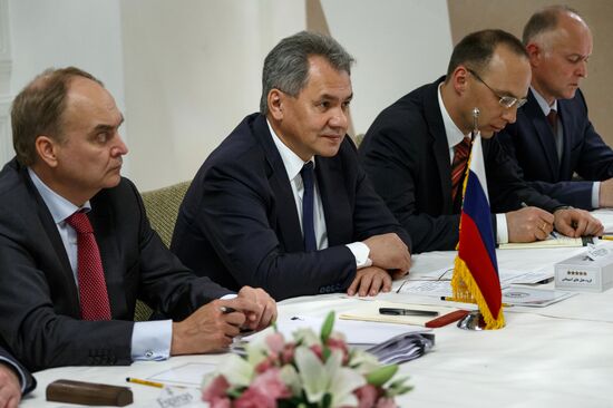 Defense Mnister Sergei Shoigu visits Turkmenistan and Iran