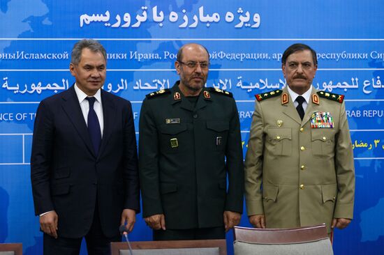 Defense Mnister Sergei Shoigu visits Turkmenistan and Iran