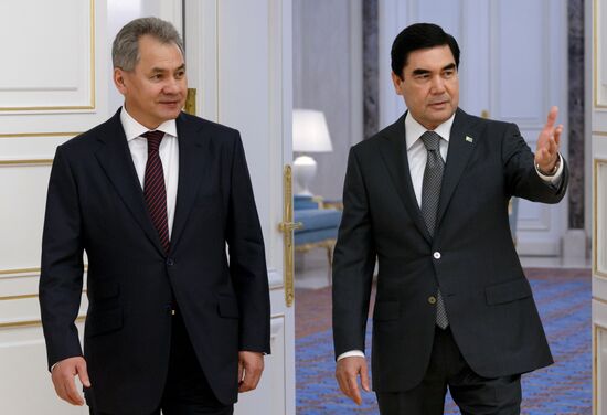 Defense Mnister Sergei Shoigu visits Turkmenistan and Iran