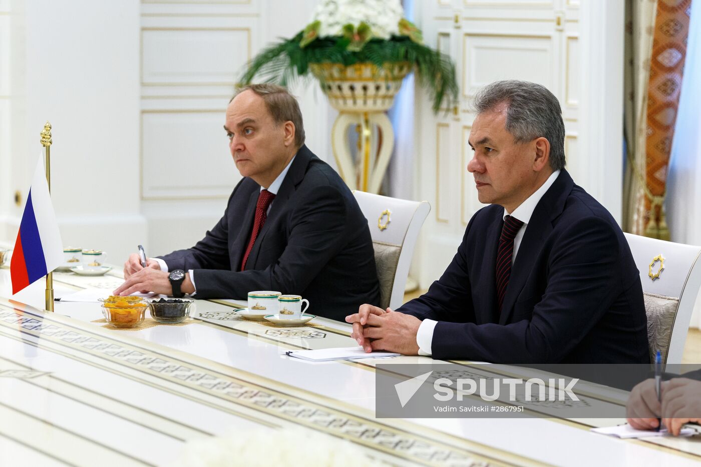 Defense Mnister Sergei Shoigu visits Turkmenistan and Iran