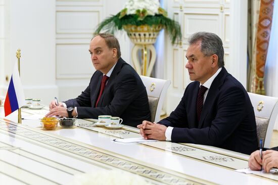 Defense Mnister Sergei Shoigu visits Turkmenistan and Iran