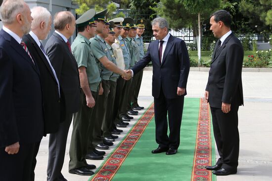 Defense Mnister Sergei Shoigu visits Turkmenistan and Iran
