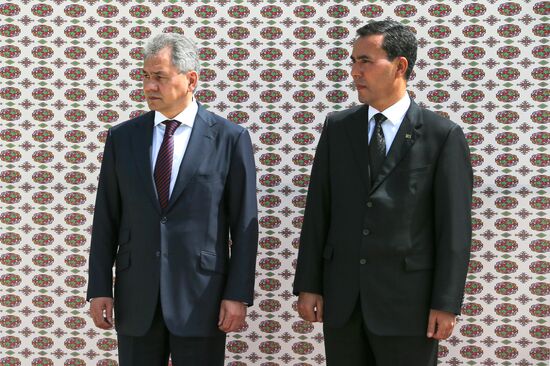 Defense Mnister Sergei Shoigu visits Turkmenistan and Iran