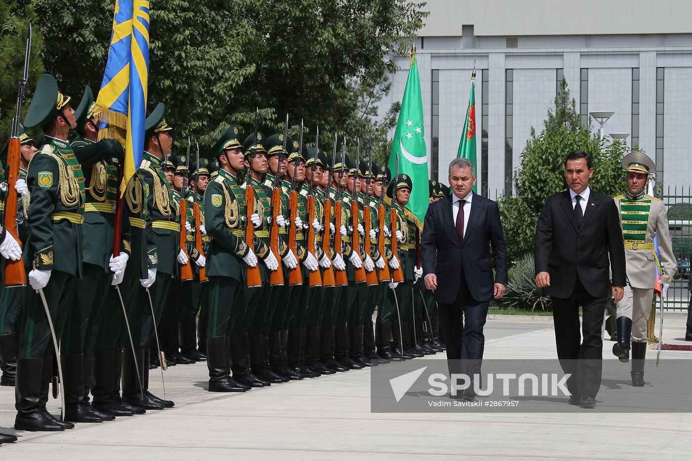 Defense Mnister Sergei Shoigu visits Turkmenistan and Iran
