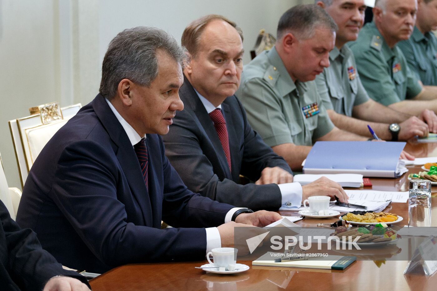 Defense Mnister Sergei Shoigu visits Turkmenistan and Iran