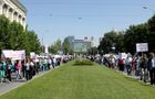 Rally in Donetsk protests against deployment of armed OSCE mission
