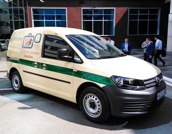 Sberbank's new cash transit van