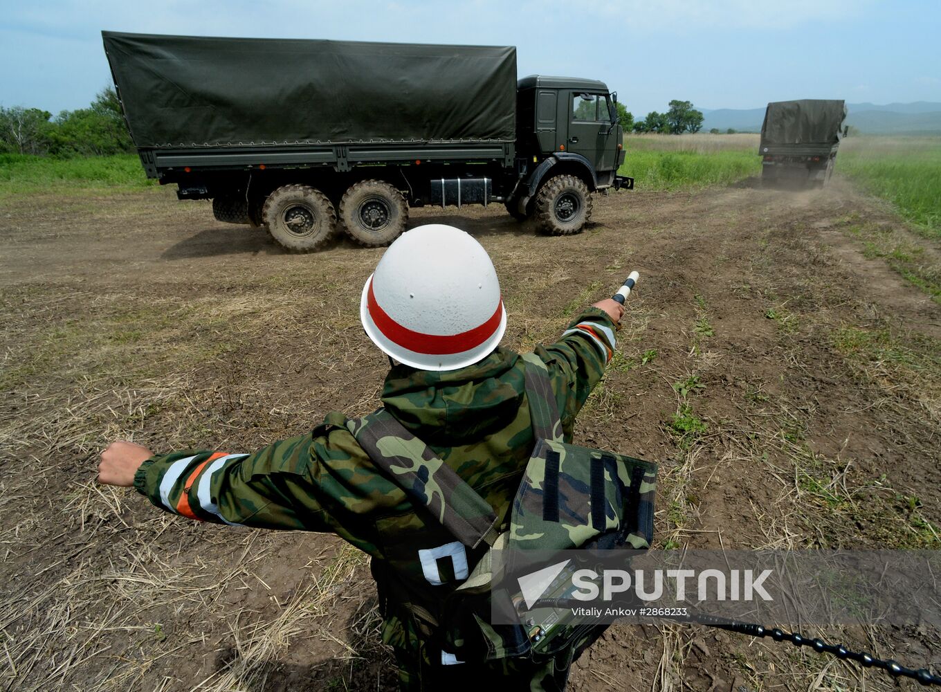 Command post exercise in Primorye Territory