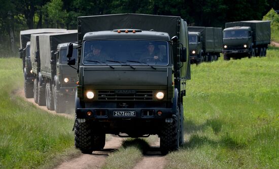 Command post exercise in Primorye Territory