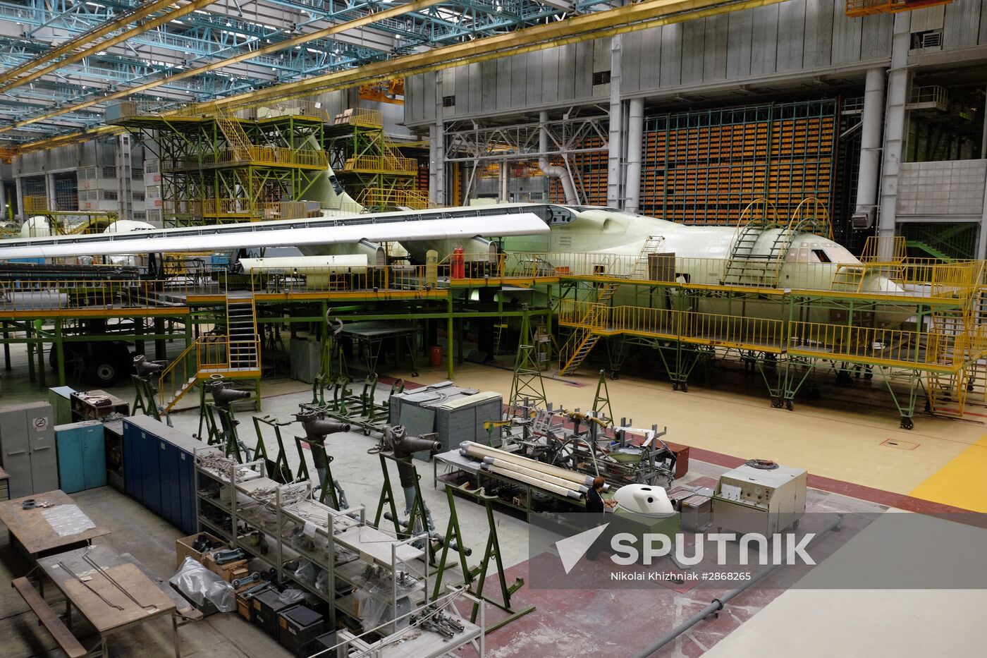 Aviastar-SP aircraft factory in Ulyanovsk