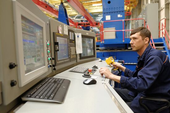 Aviastar-SP aircraft factory in Ulyanovsk