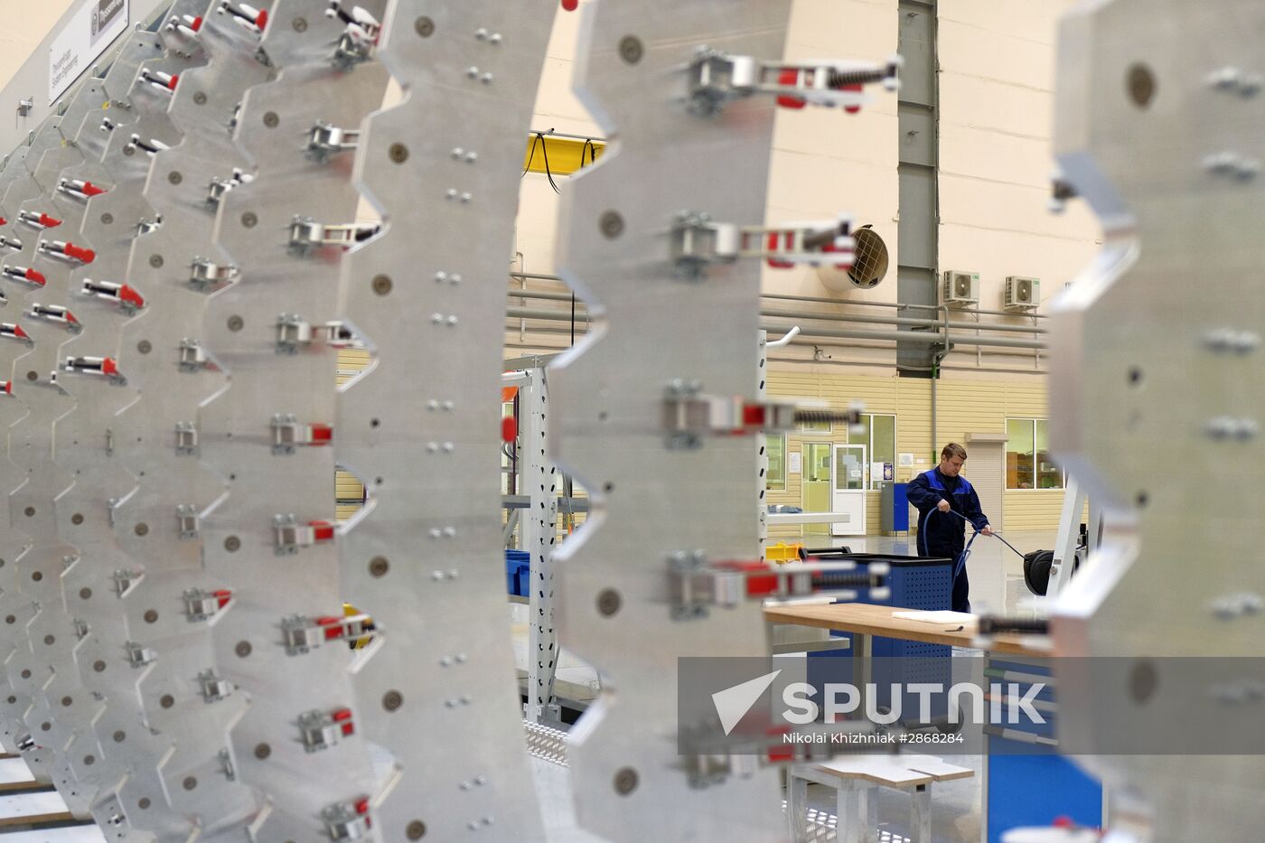 Aviastar-SP aircraft factory in Ulyanovsk