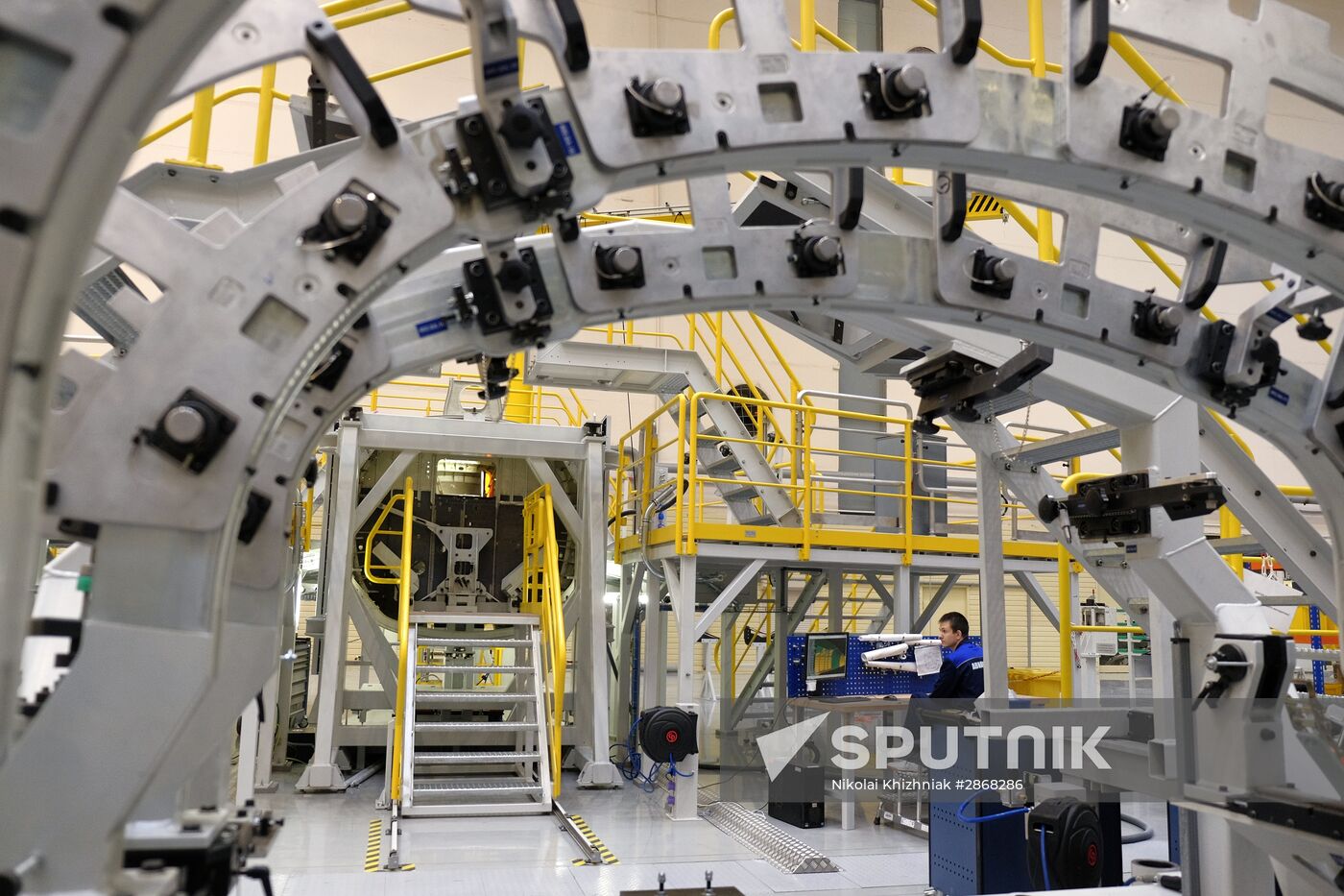 Aviastar-SP aircraft factory in Ulyanovsk