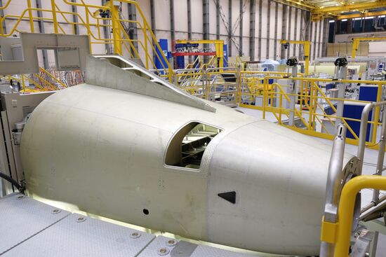 Aviastar-SP aircraft factory in Ulyanovsk