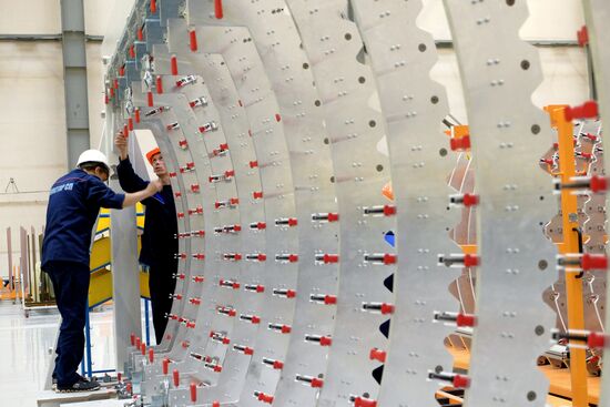 Aviastar-SP aircraft factory in Ulyanovsk