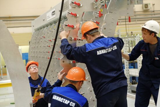 Aviastar-SP aircraft factory in Ulyanovsk