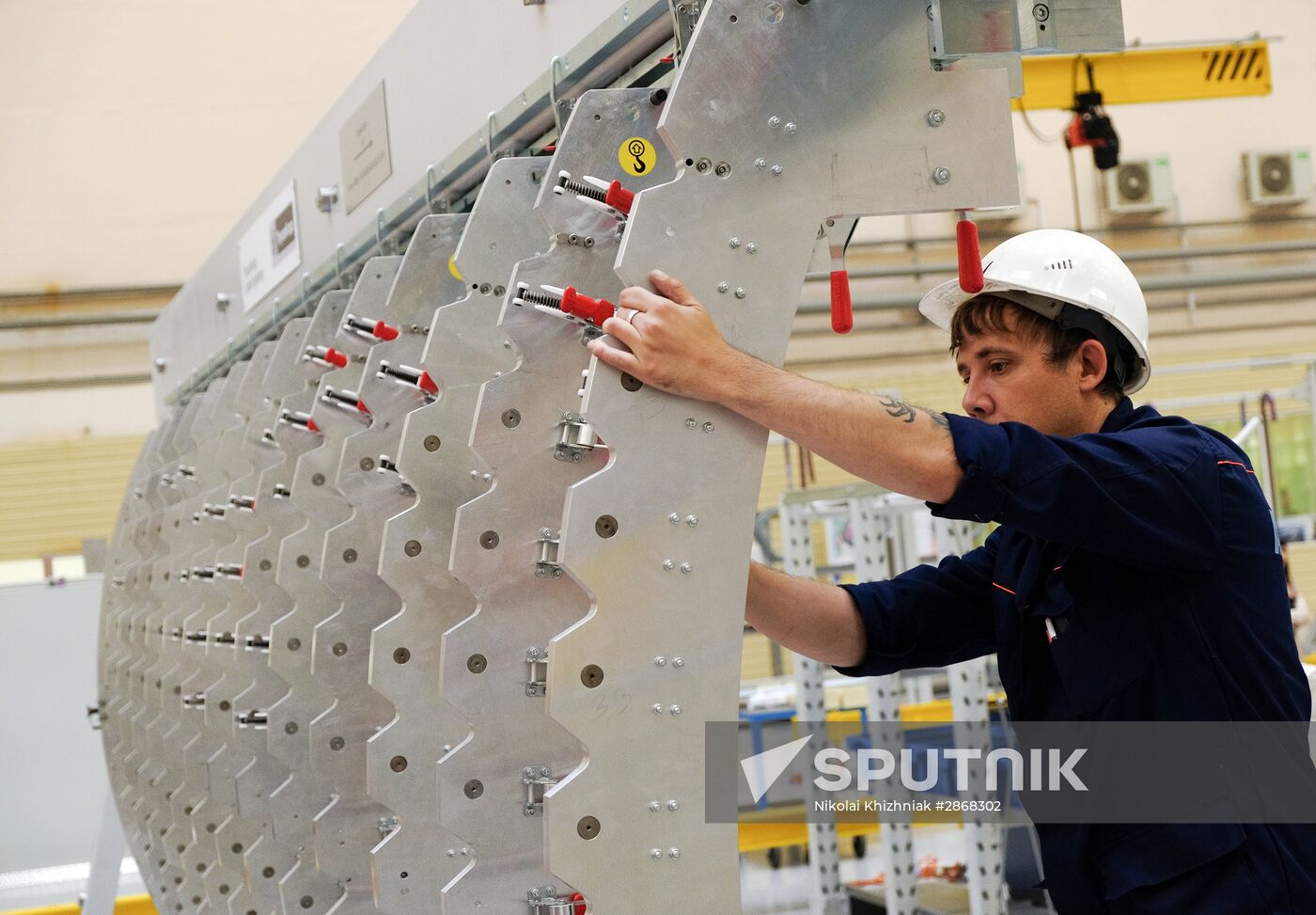 Aviastar-SP aircraft factory in Ulyanovsk