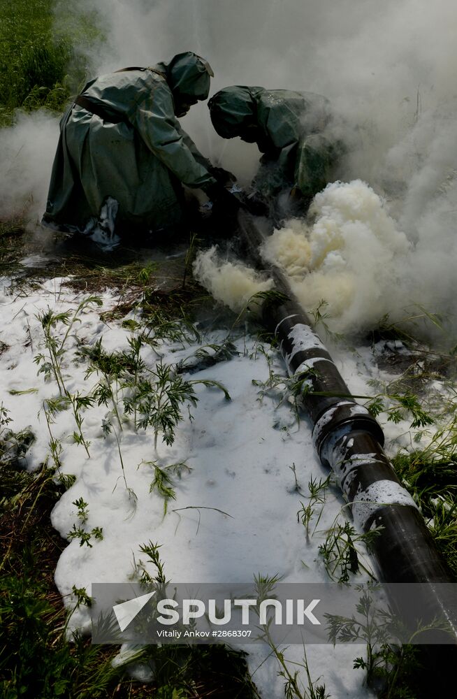 Command post exercises in Primorye territory