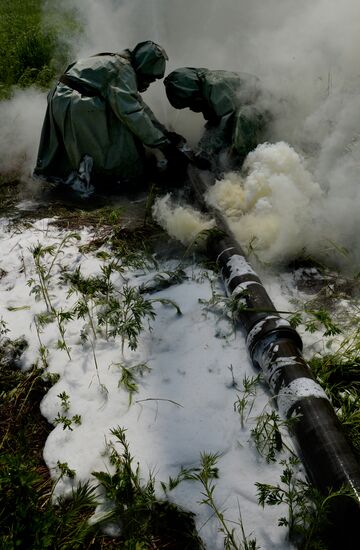Command post exercises in Primorye territory