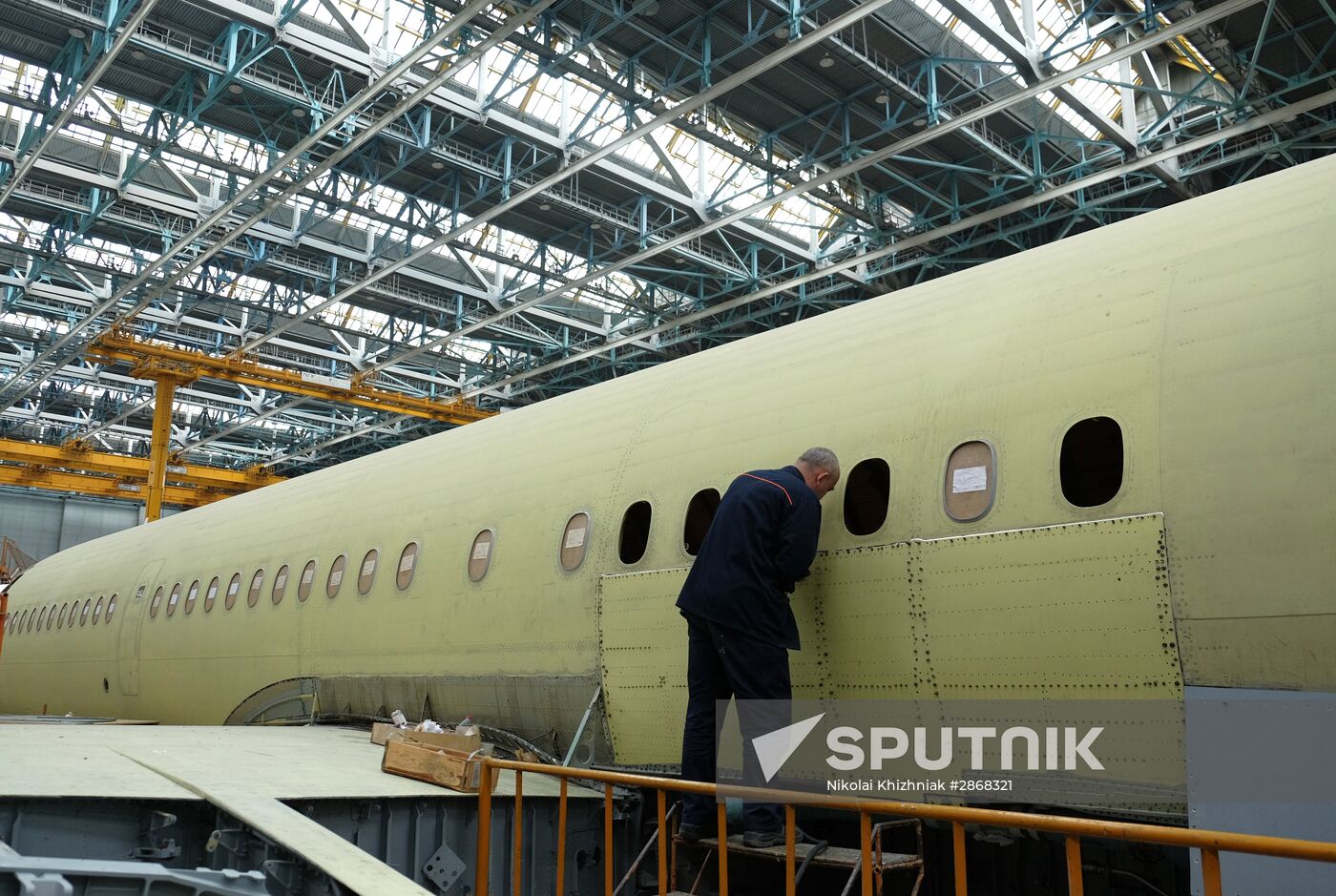 Aviastar-SP aircraft factory in Ulyanovsk