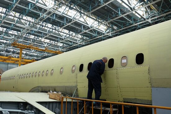 Aviastar-SP aircraft factory in Ulyanovsk
