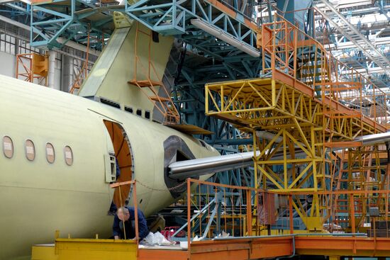 Aviastar-SP aircraft factory in Ulyanovsk