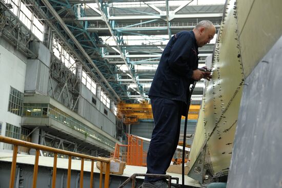 Aviastar-SP aircraft factory in Ulyanovsk