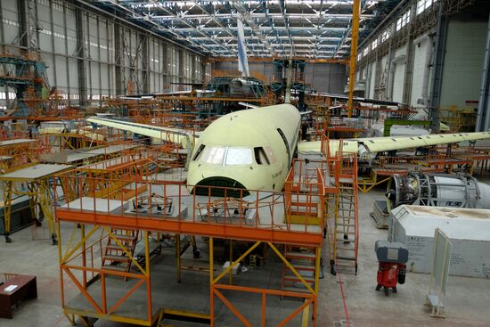 Aviastar-SP aircraft factory in Ulyanovsk