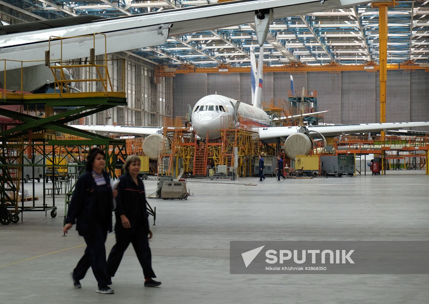 Aviastar-SP aircraft factory in Ulyanovsk