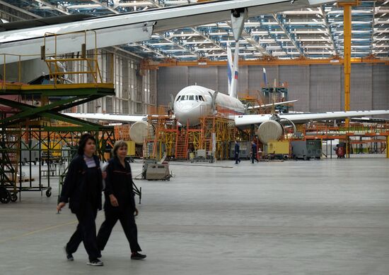 Aviastar-SP aircraft factory in Ulyanovsk